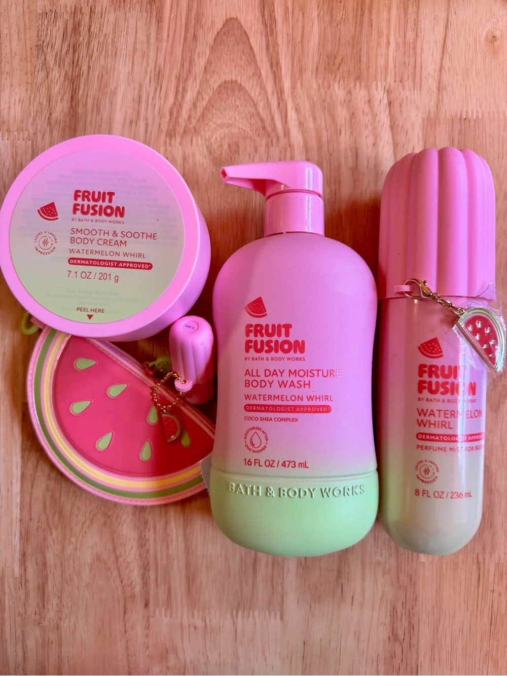 Bath & Body Works Fruit Fusion Berry Bliss 5Piece Set